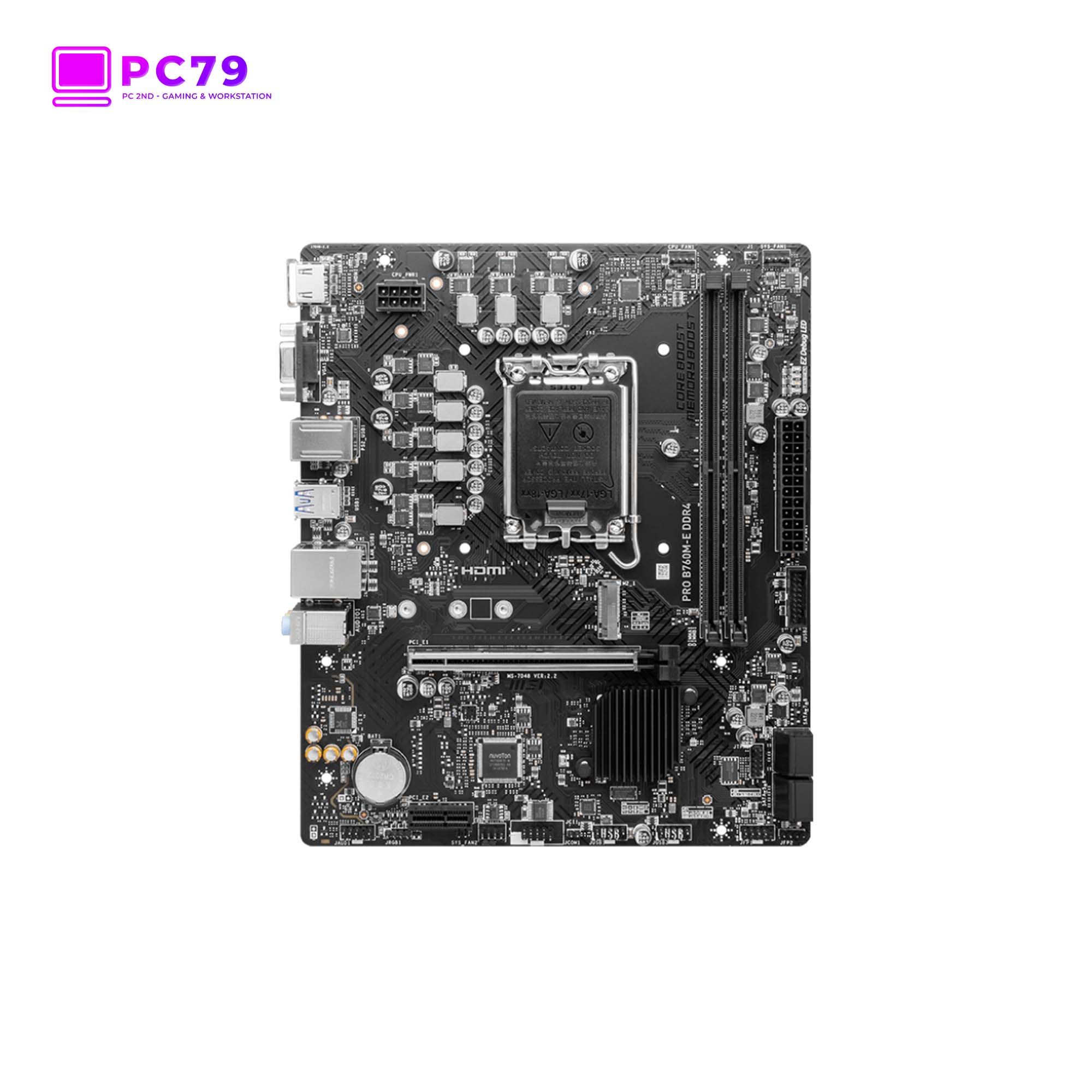 Mainboard MSI PRO B760M-E DDR4