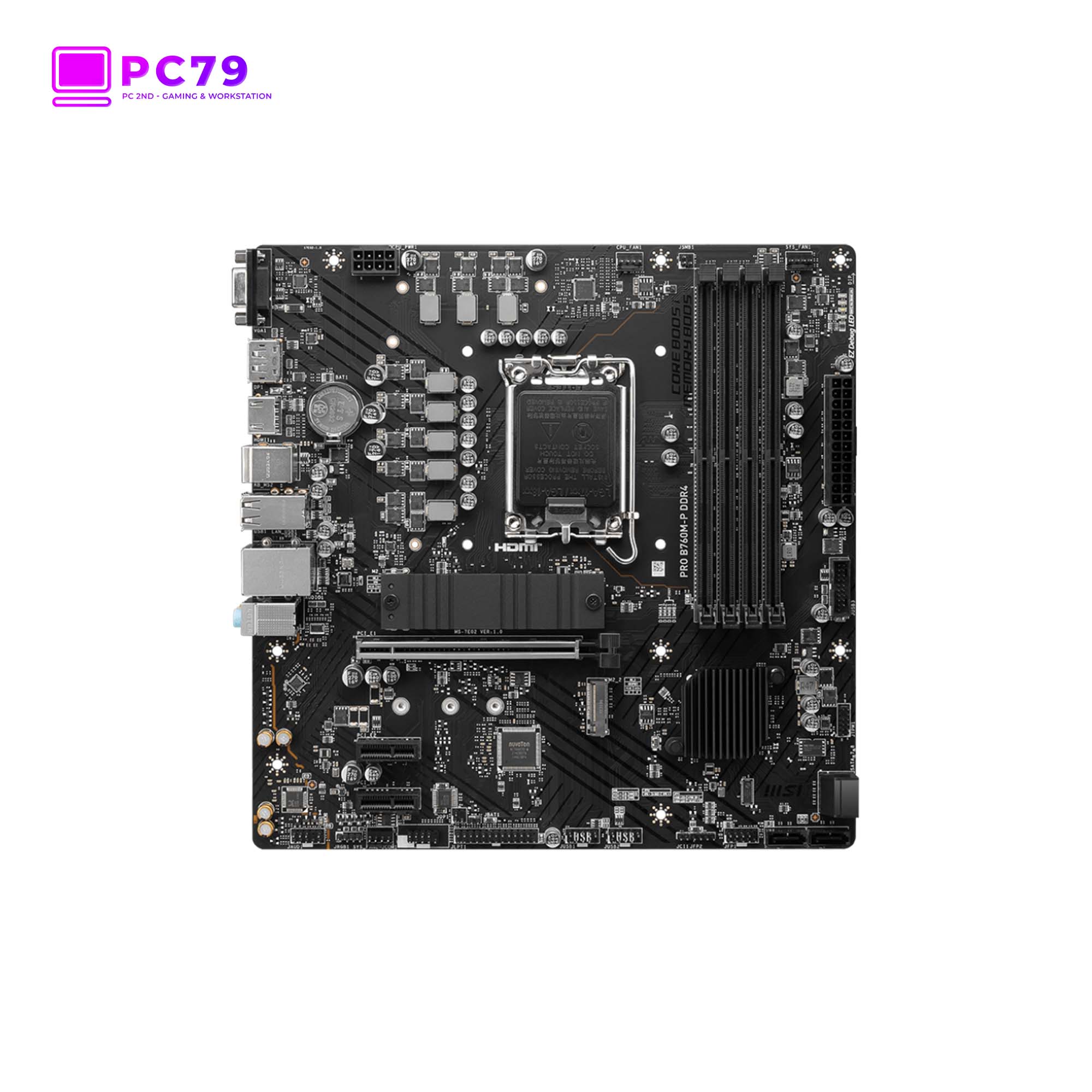 Mainboard MSI PRO B760M-P DDR4