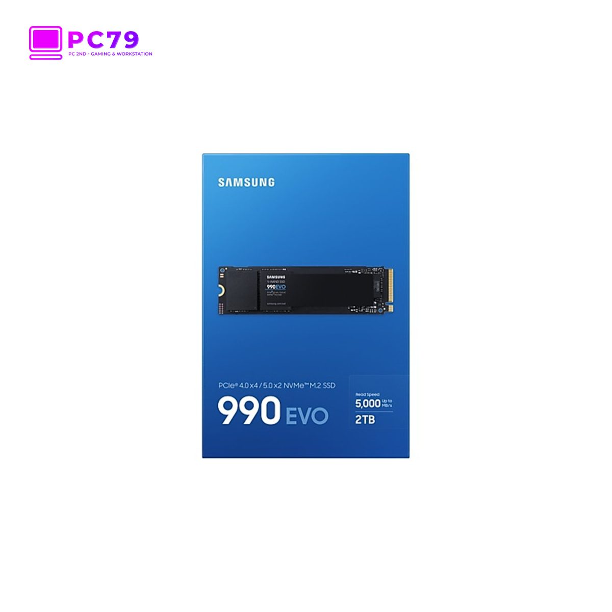 Ổ Cứng SSD Samsung 990 EVO 2TB NVMe M2 PCIe Gen4 x4