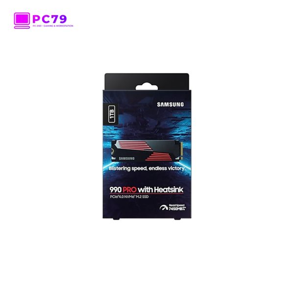 Ổ Cứng SSD Samsung 990 Pro with Heatsink 1TB NVMe M2 PCIe Gen4 x4