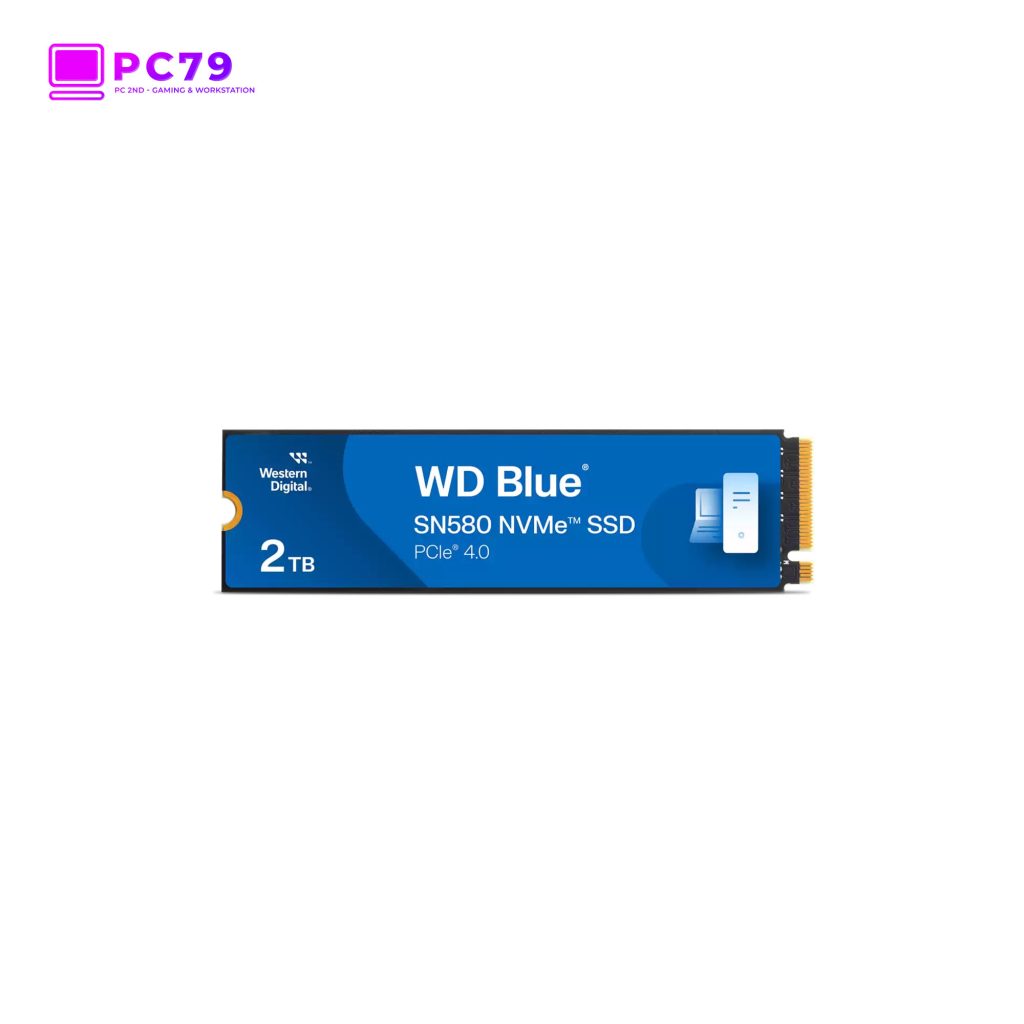 Ổ Cứng SSD WD SN580 Blue 2TB NVMe M2 PCIe Gen4 x4