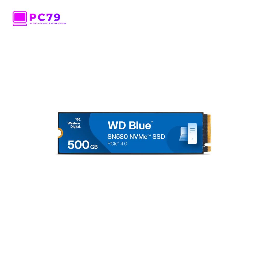 Ổ Cứng SSD WD SN580 Blue 500GB NVMe M2 PCIe Gen4 x4