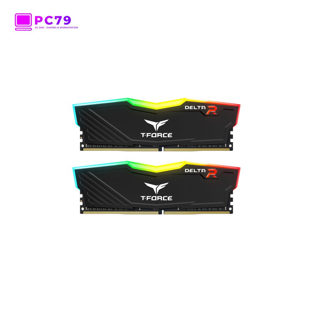 RAM TeamGroup DELTA RGB Black 8GB (1x8GB) DDR4 3600MHz
