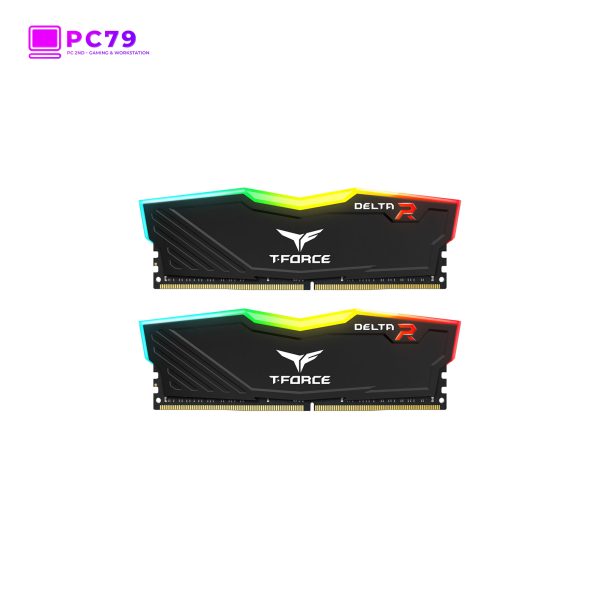 RAM TeamGroup DELTA RGB Black 16GB (1x16GB) DDR4 3600MHz