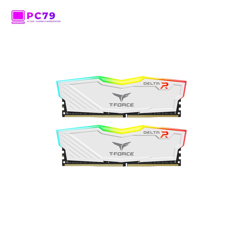 RAM TeamGroup DELTA RGB White 16GB (1x16GB) DDR4 3600MHz