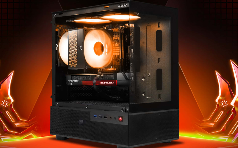 PC Gaming Ryzen 7 7800X3D RTX 5070 32GB DDR5 – Gaming 2K/4K, Stream, Đồ họa mạnh
