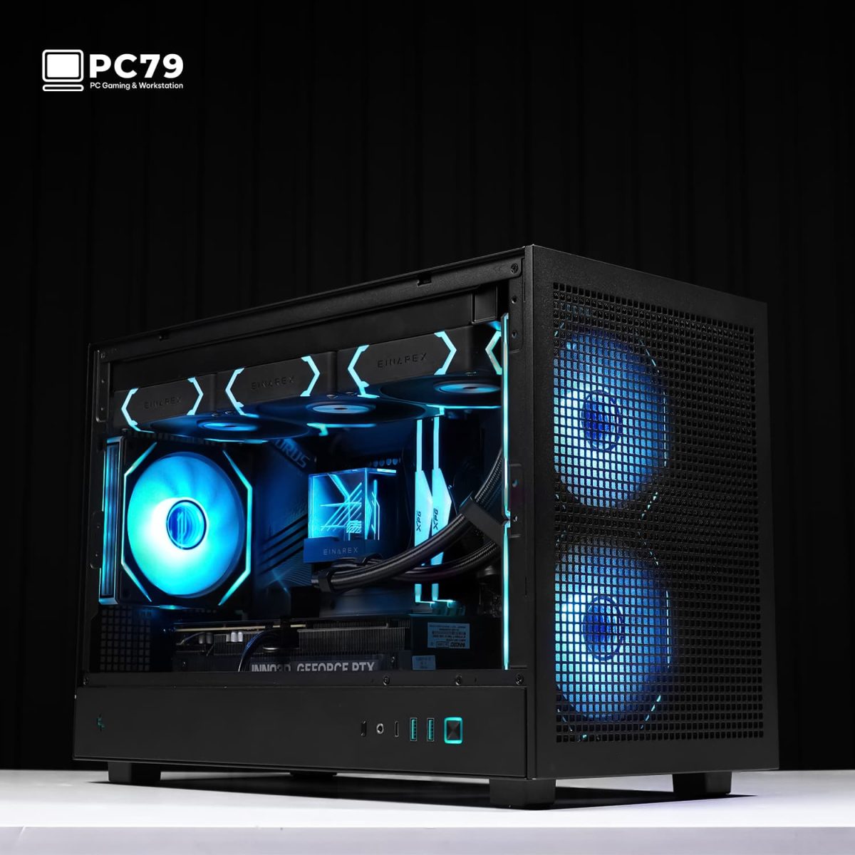 Mini PC Đồ Họa CH260 I7 14700KF 5060TI 1-1 I 1
