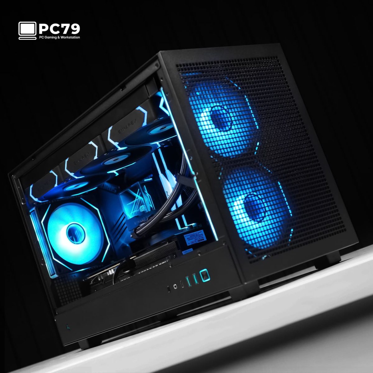 Mini PC Đồ Họa CH260 I7 14700KF 5060TI 1-1 I 3
