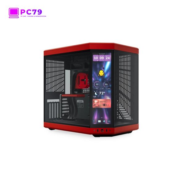 Case Hyte Y70 Touch Infinite Black Cherry