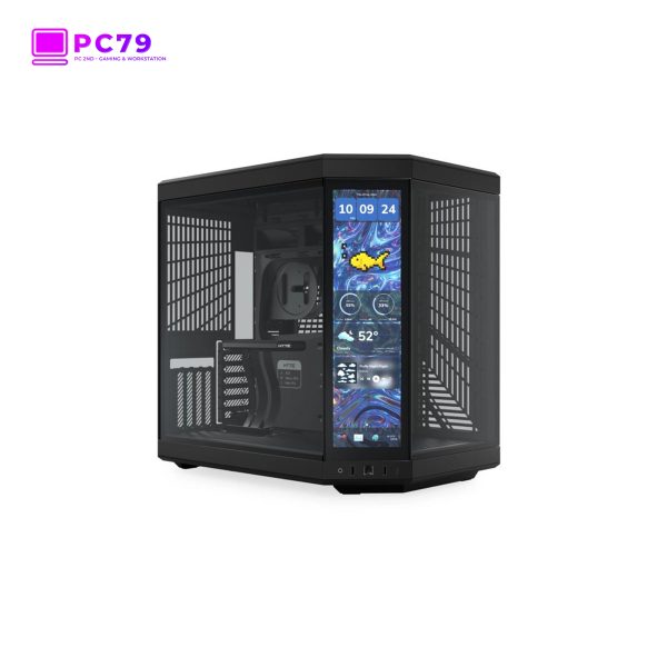 Vỏ case HYTE Y70 Touch Infinite Pitch Black