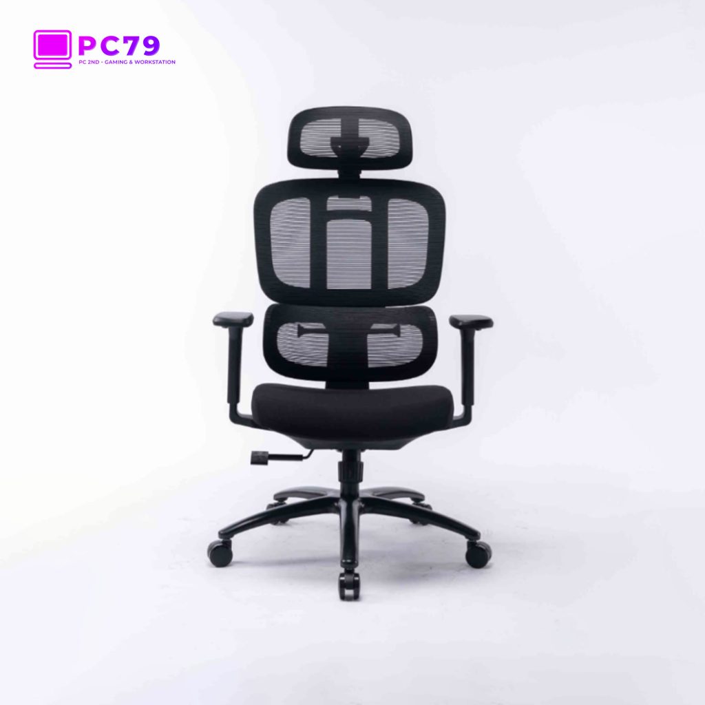Ghế Công Thái Học Warrior Hero WEC509 Black
