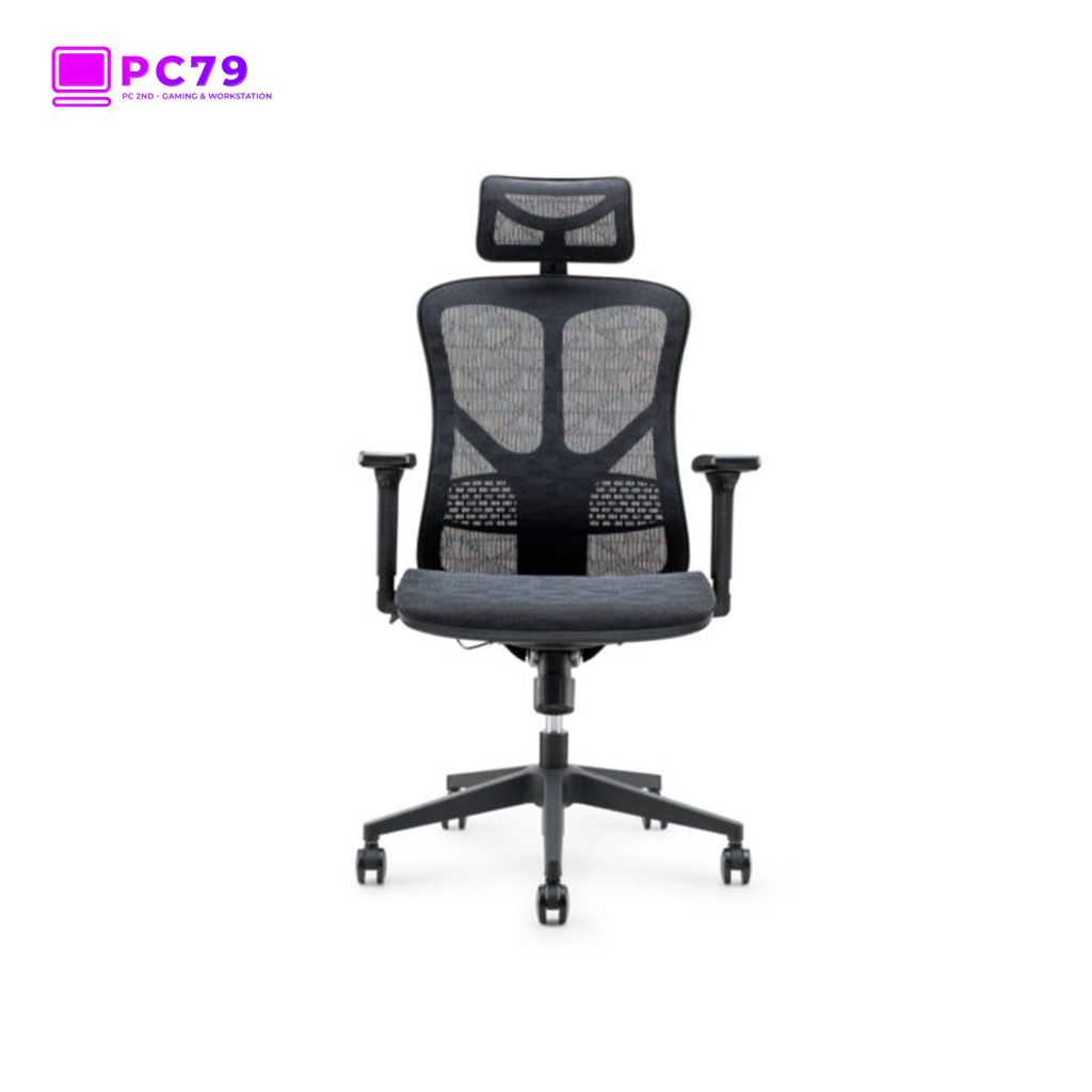 Ghế Công Thái Học Warrior Marshal WEC610 Black