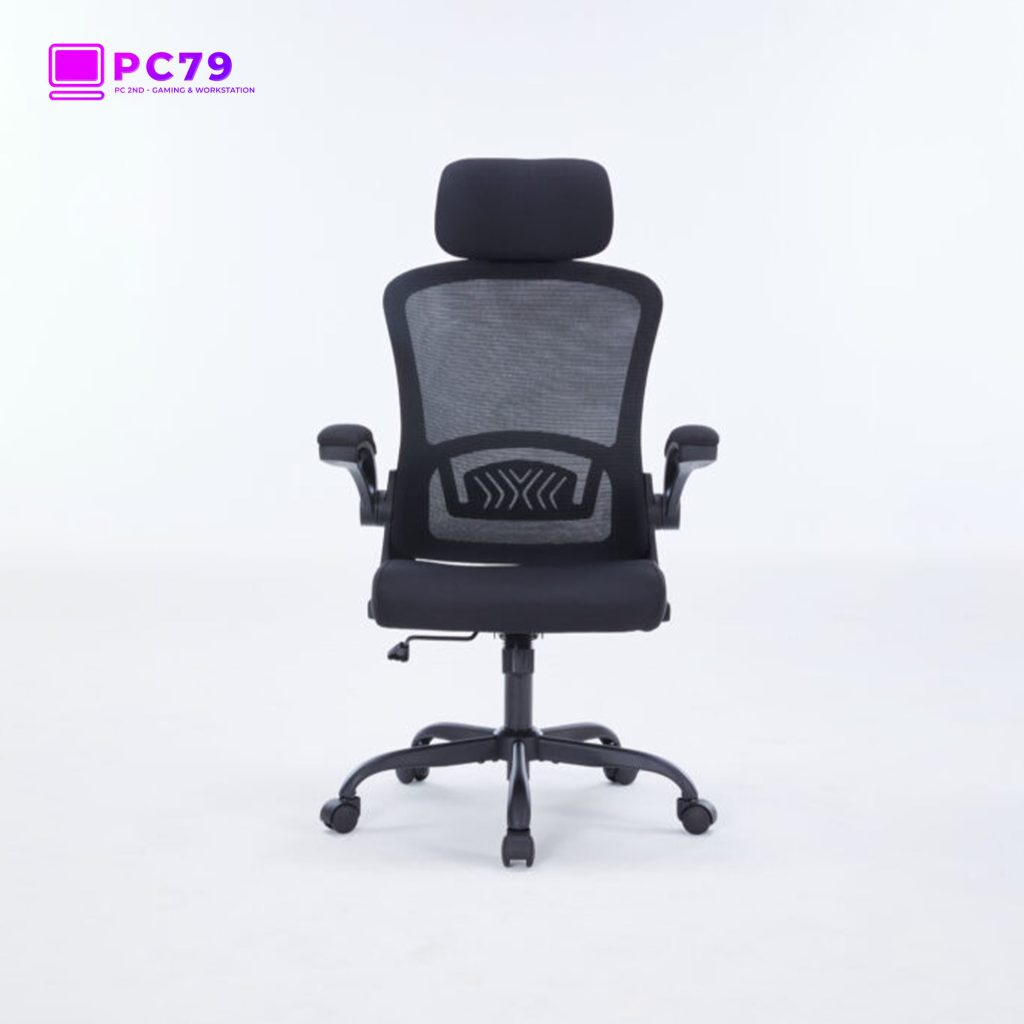 Ghế Công Thái Học Warrior Pawn WEC106 Black