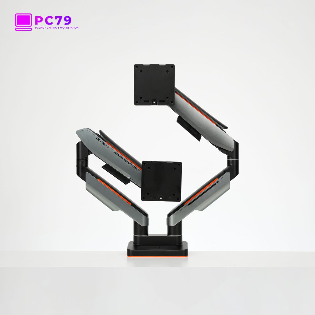 Giá Đỡ Màn Hình Human Motion T9 Pro II Dual Xám
