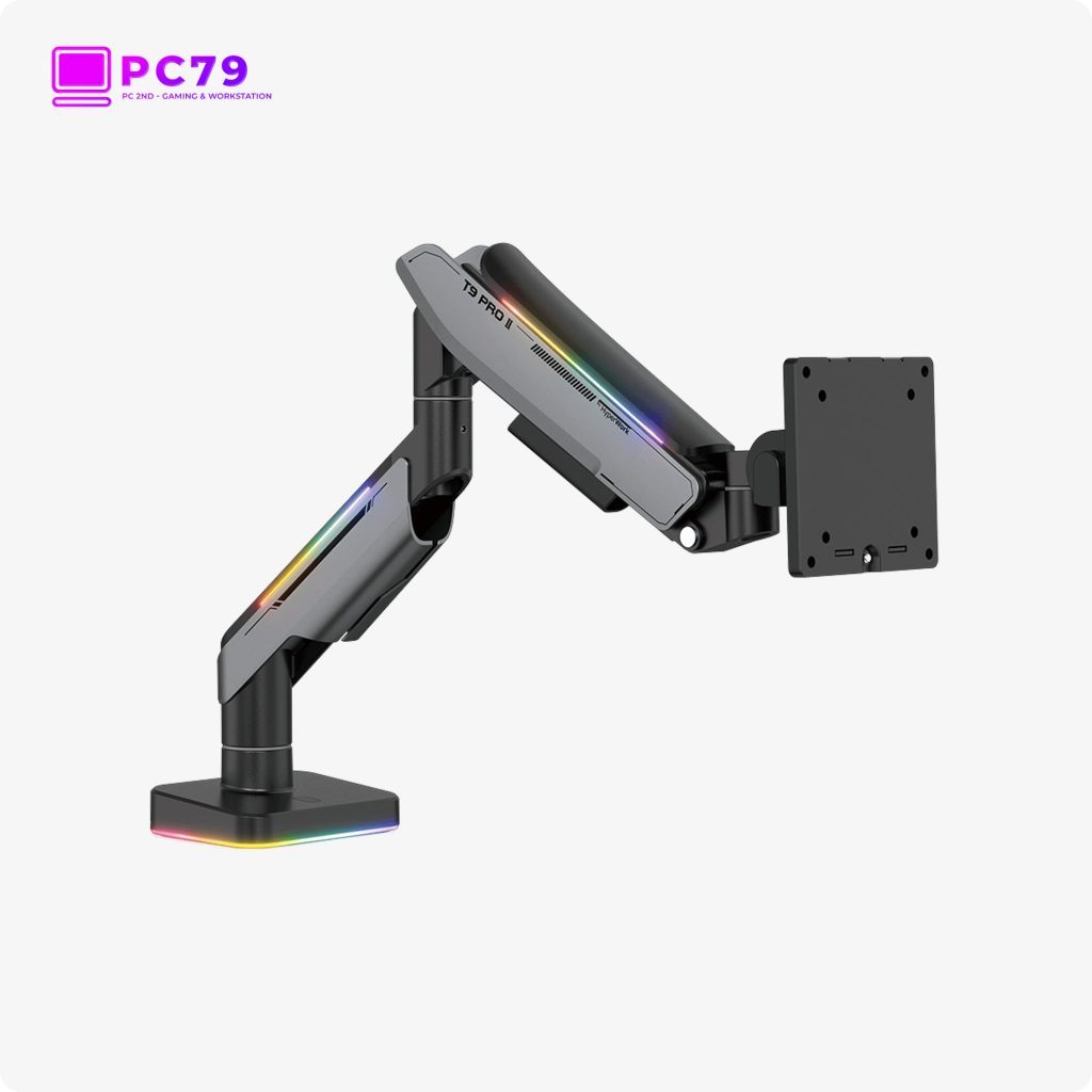 Giá Đỡ Màn Hình Human Motion T9 Pro II Led Xám