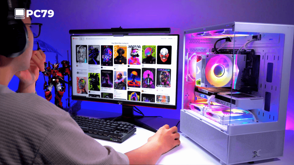 RTX 4060 nhỉnh hơn RTX 3060 khoảng 10–15% hiệu năng