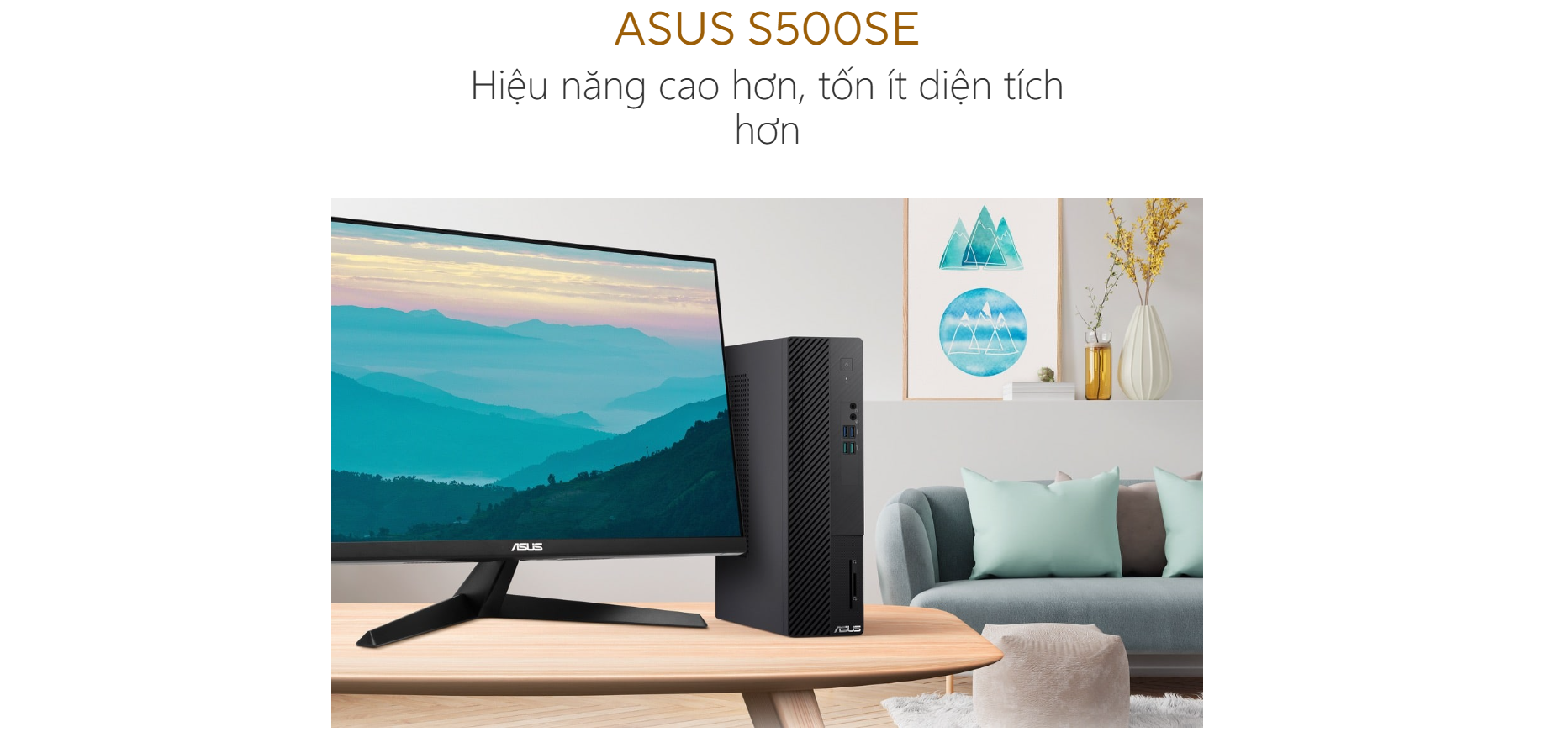 Bộ Máy Tính ASUS S500SE - 313100070W