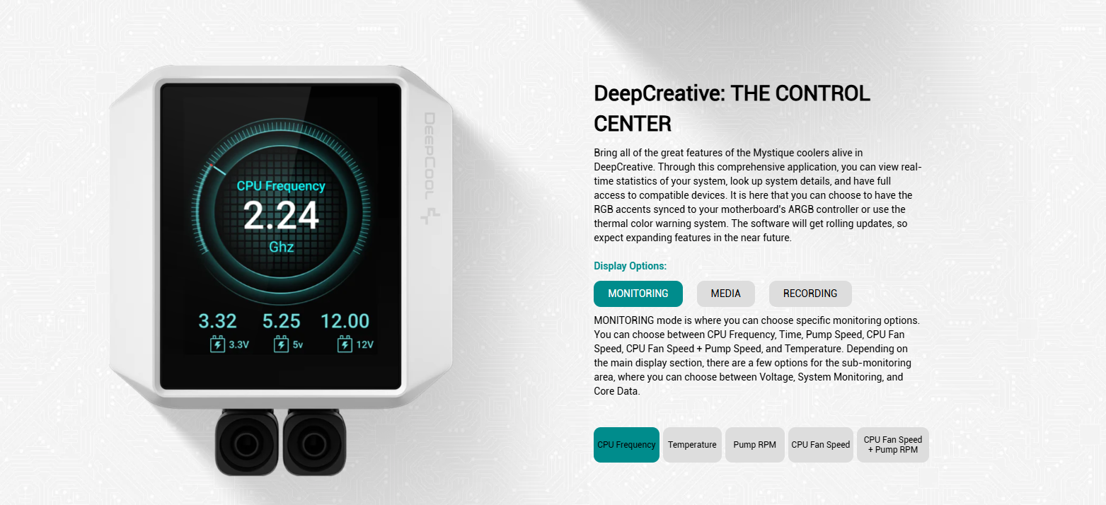 Tản nhiệt nước AIO Deepcool Mystique 360 White