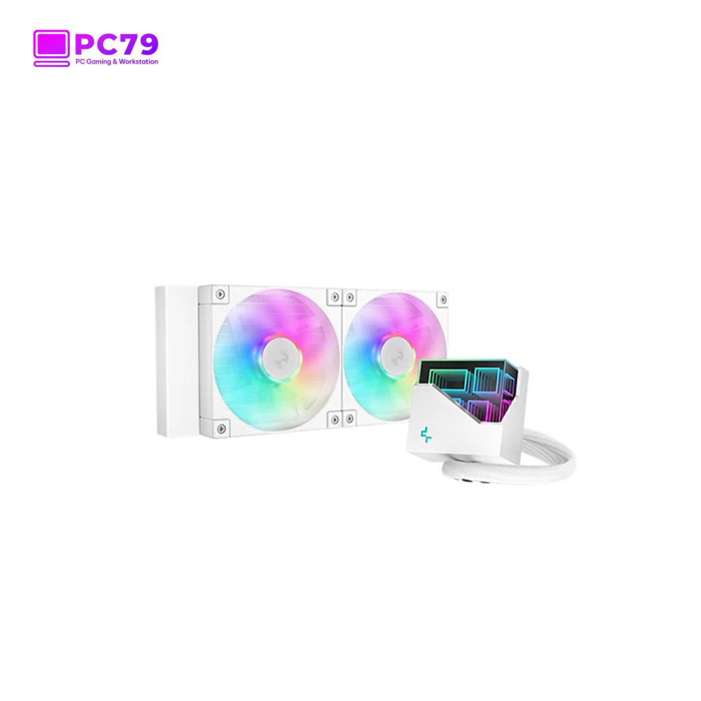 Tản nhiệt nước AIO Deepcool LT240 ARGB WH - White