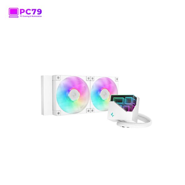 Tản nhiệt nước AIO Deepcool LT240 ARGB WH - White