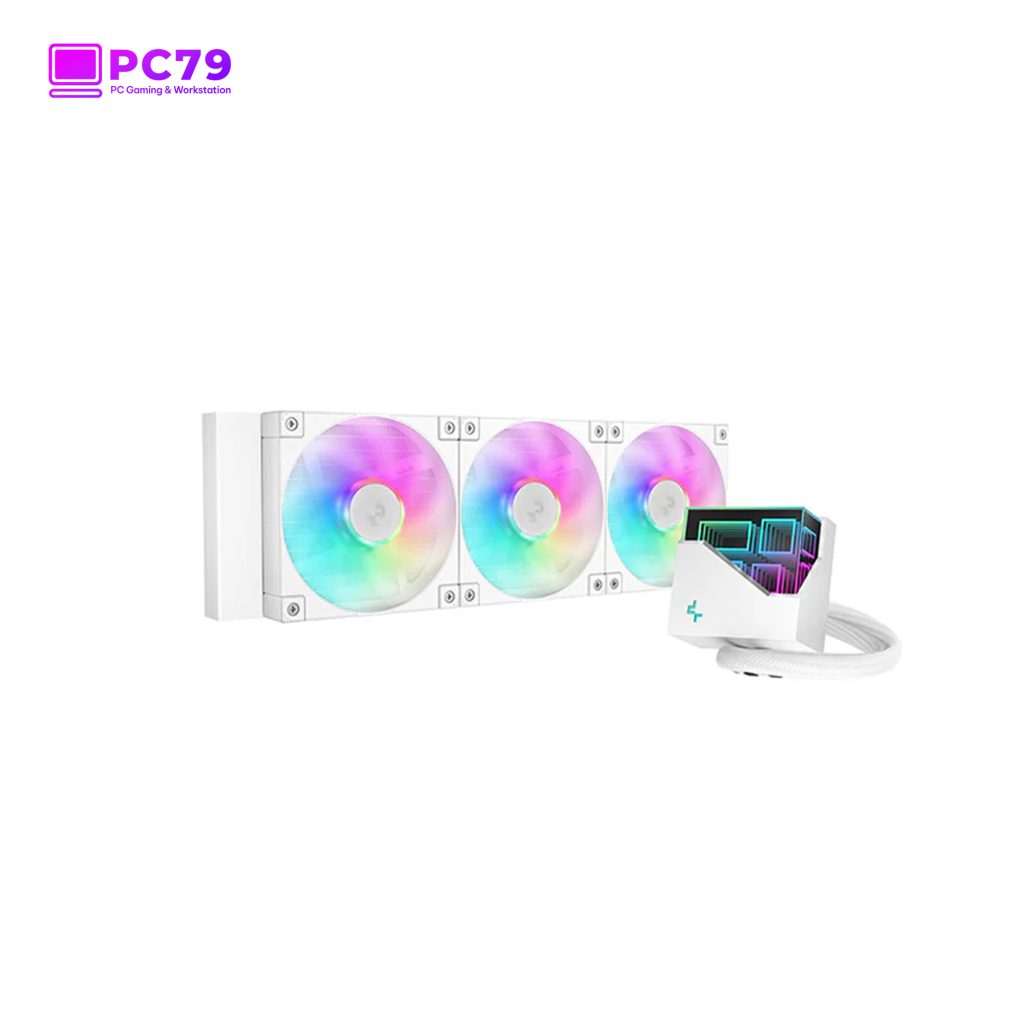 Tản nhiệt nước AIO Deepcool LT360 ARGB WH - White