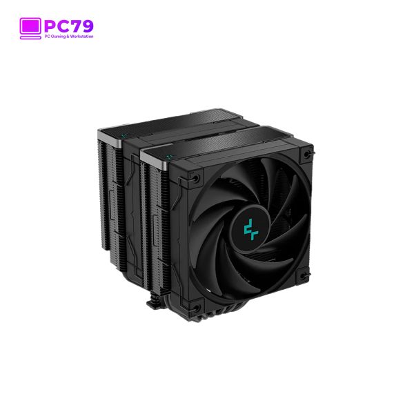 Tản nhiệt khí Deepcool AK620 ZERO DARK Dual Tower - Full Black