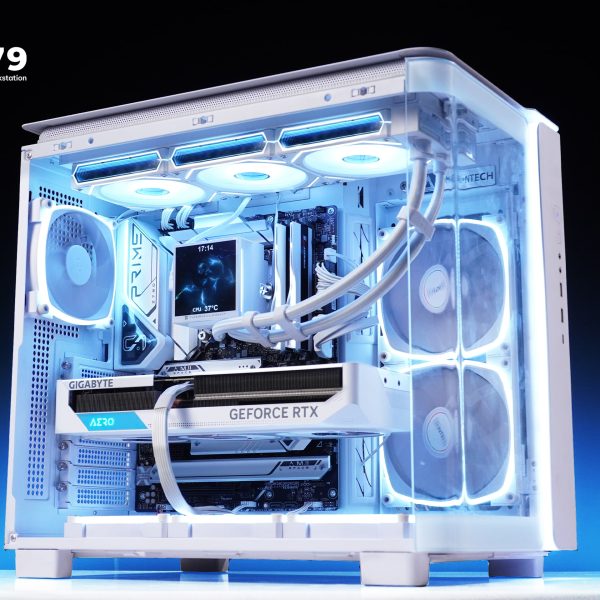 Hi-End PC – Montech Kingpro 95 White | Intel I7 14700K – RTX 4070Ti 12GB Gigabyte AERO