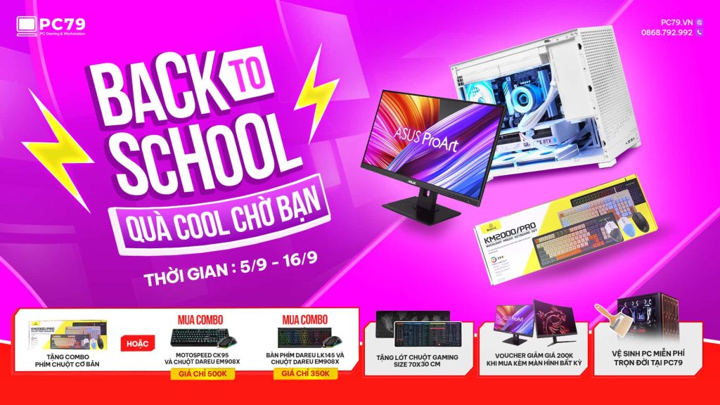 Back To School 2025 tại PC79