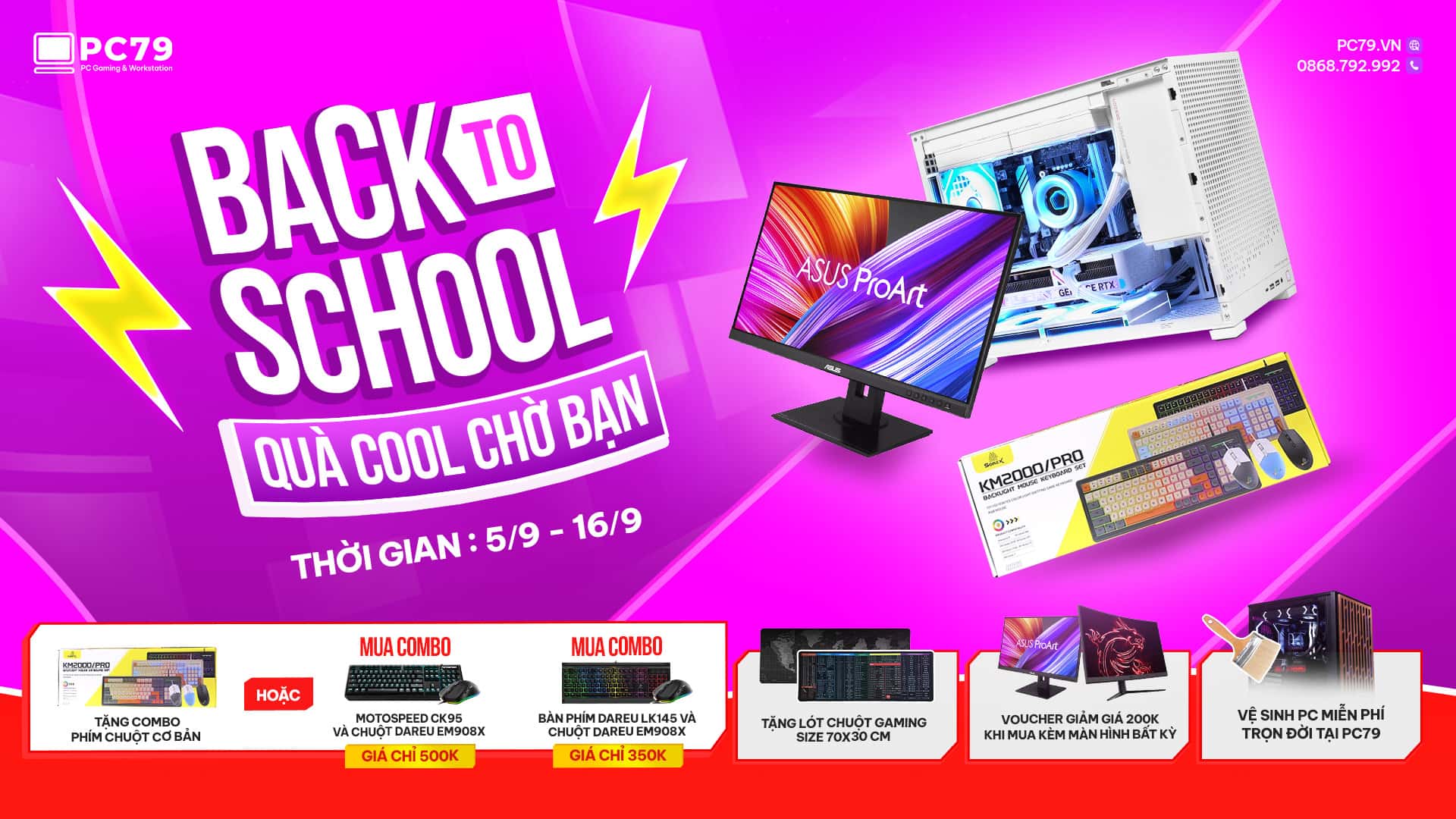 Back To School 2025 tại PC79