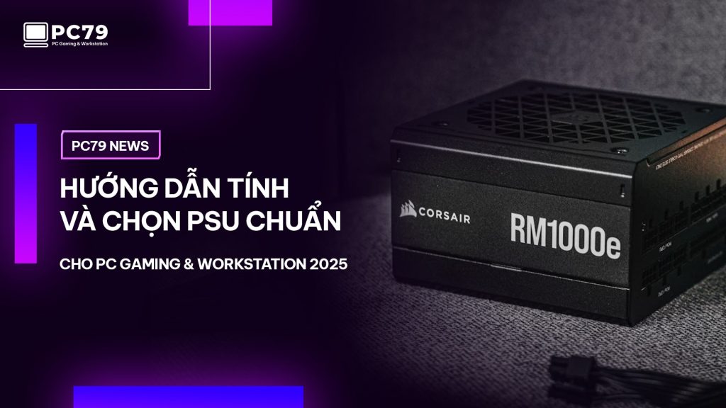 Hướng Dẫn Tính Và Chọn PSU Chuẩn Cho PC Gaming & Workstation 2025