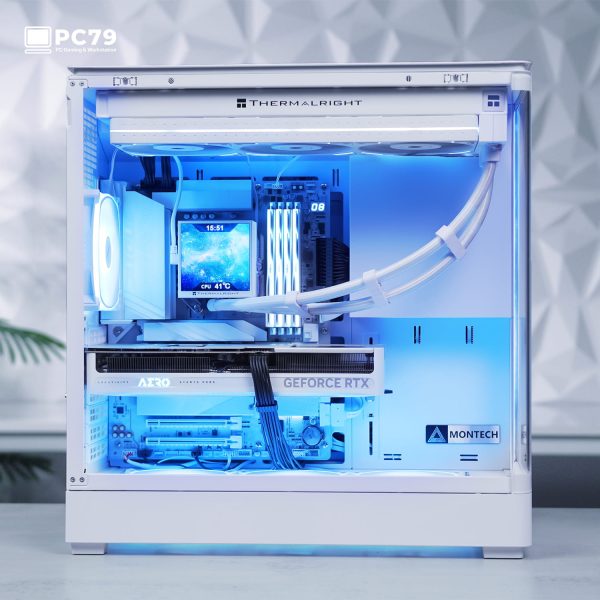 PC AI - KING 95 PRO R9 9950X 5080 retouch white PC79 1-1 I 2